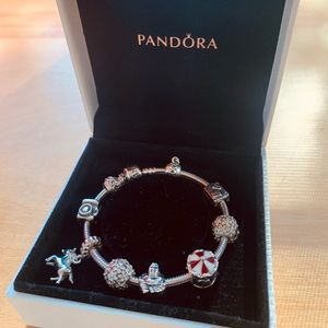 PANDORA BRACELET adventure theme